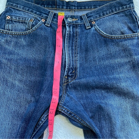 Levi’s 528 Men Size 33 x 32 Metro Fit 100% Cotton Medium Wash - Picture 4 of 9